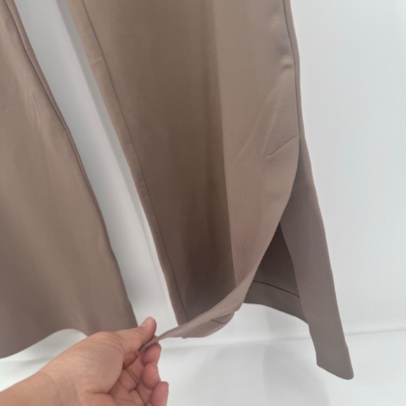 Athleta Pants Women Small Beige NEW Venice Flare High Rise Stretch Performance - Picture 3 of 14